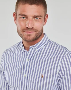 Polo Ralph Lauren CHEMISE COUPE DROITE EN OXFORD-Homme Chemises