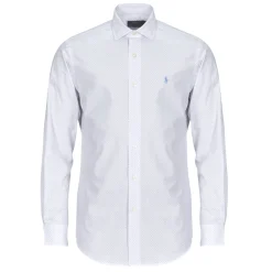 Polo Ralph Lauren CHEMISE COUPE DROITE EN POPELINE MICRO MOTIF-Homme Chemises
