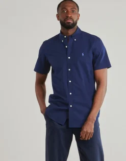 Polo Ralph Lauren CHEMISE EN POPELINE UNIE-Homme Chemises