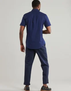 Polo Ralph Lauren CHEMISE EN POPELINE UNIE-Homme Chemises