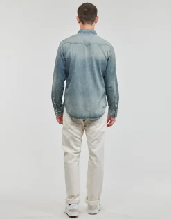 Polo Ralph Lauren CHEMISE WESTERN EN DENIM-Homme Chemises