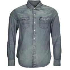 Polo Ralph Lauren CHEMISE WESTERN EN DENIM-Homme Chemises