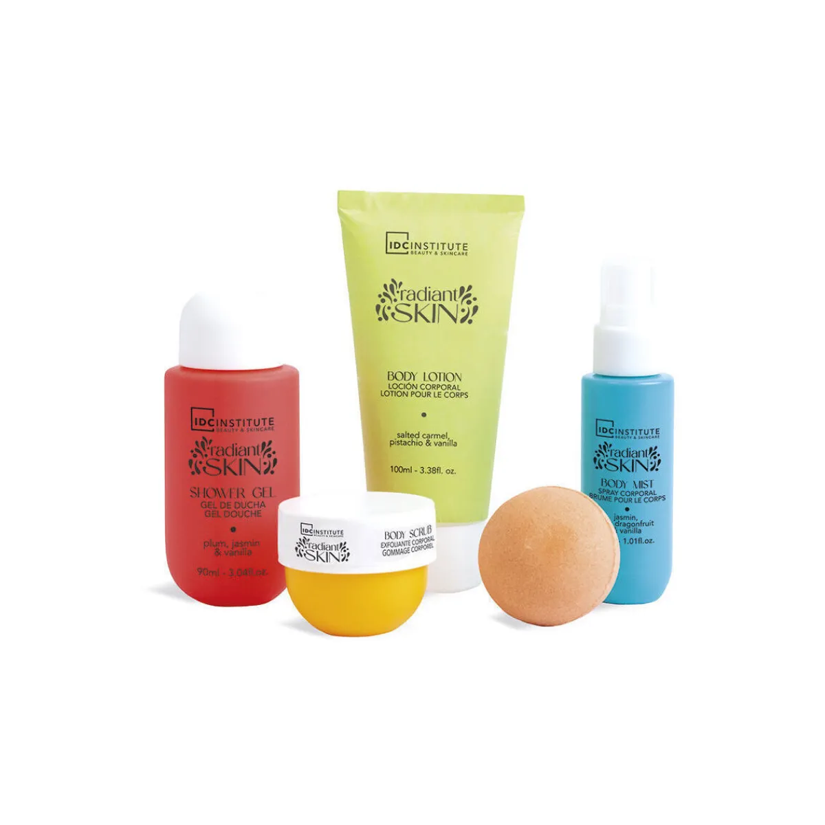 Idc Institute Coffret 5 Pièces Peau Radiante-Homme Soins Corps & Bain