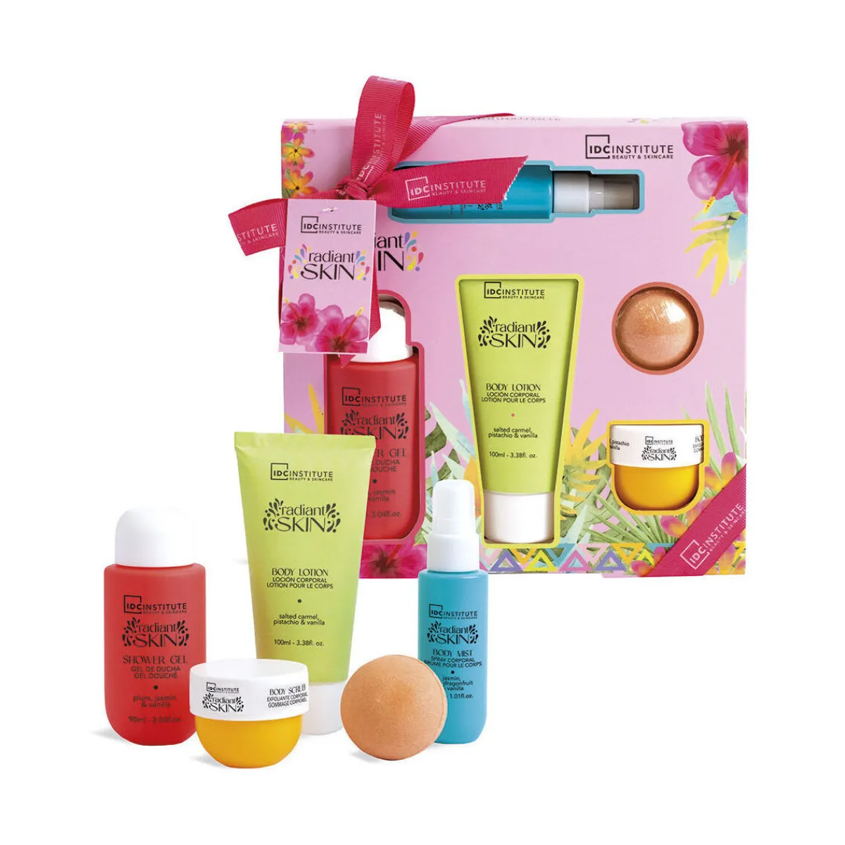 Idc Institute Coffret 5 Pièces Peau Radiante-Homme Soins Corps & Bain