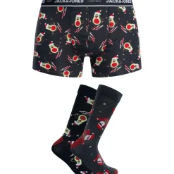 Jack & Jones Coffret cadeau de Noël avec caleçons avocat et 2 paires de-Homme Caleçons