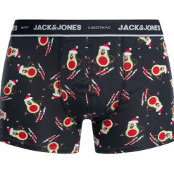 Jack & Jones Coffret cadeau de Noël avec caleçons avocat et 2 paires de-Homme Caleçons