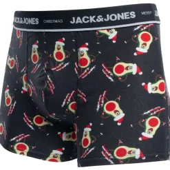 Jack & Jones Coffret cadeau de Noël avec caleçons avocat et 2 paires de-Homme Caleçons