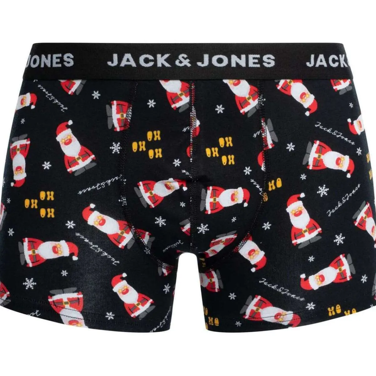 Jack & Jones Coffret cadeau Ho Ho Ho Trunks et 2 paires de chaussettes-Homme Caleçons