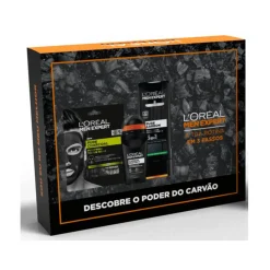L’Oréal Paris Coffret Carbone Men Expert - Déodorant + Masque Tissu C-Homme Soins Corps & Bain