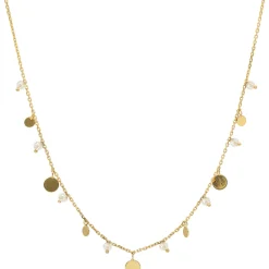 Orusbijoux Collier Argent Pampilles Et Perles Naturelles Blanches-Homme Bijoux