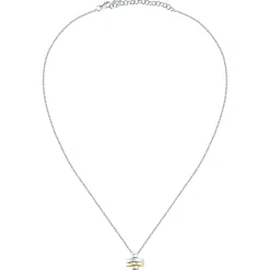 Morellato Collier en argent 925/1000 recyclé et diamant-Homme Bijoux