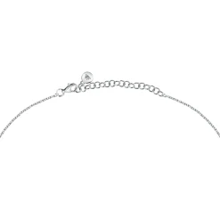Morellato Collier en argent 925/1000 recyclé et diamant-Homme Bijoux