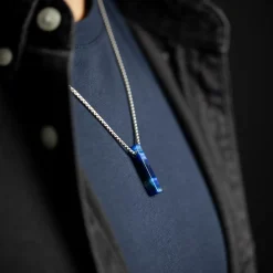 Gemini Collier homme Gemin Tantum acier oeil de tigre-Homme Bijoux