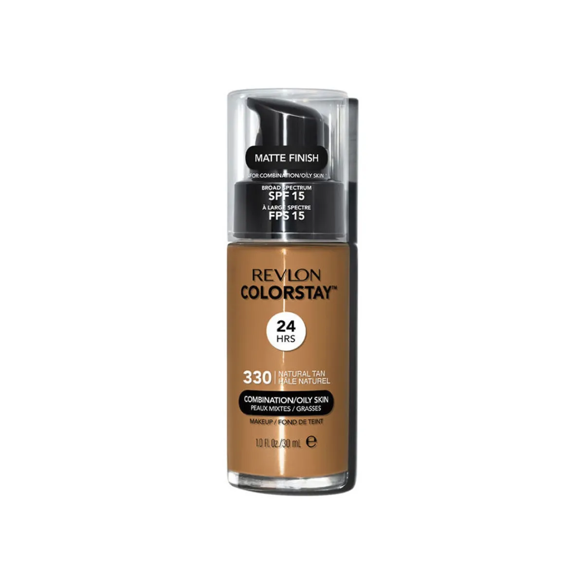 Revlon Colorstay Foundation Combination/oily Skin 330-natural Tan-Homme Maquillage Teint