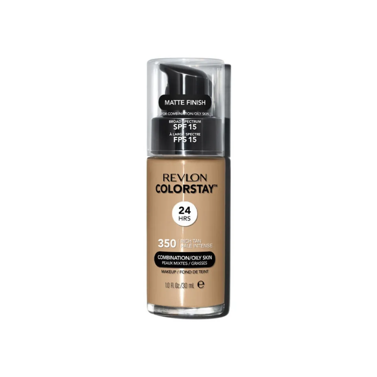 Revlon Colorstay Foundation Combination/oily Skin 350-rich Tan-Homme Maquillage Teint