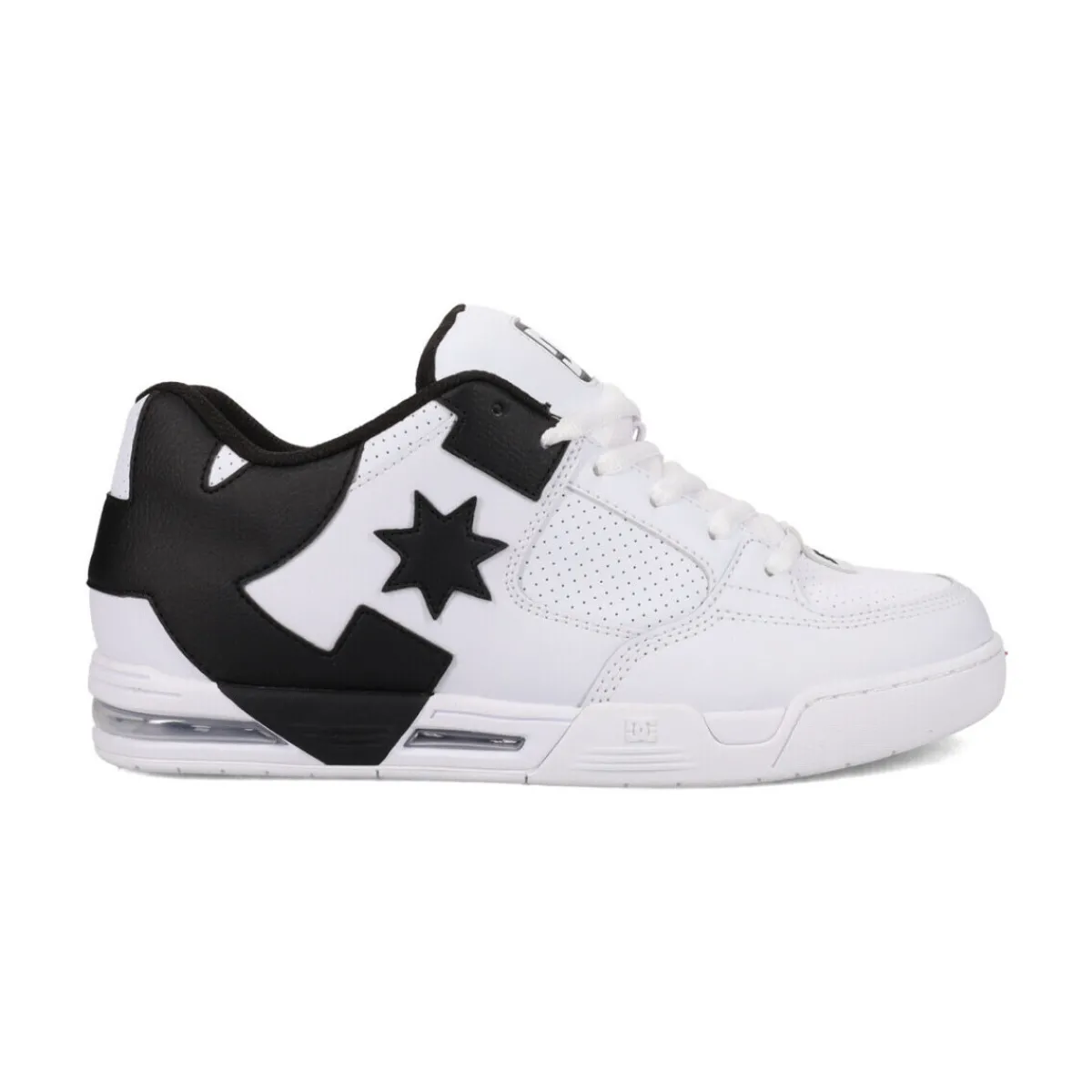 DC Shoes COMMAND white black-Homme Skate