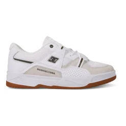 DC Shoes CONSTRUCT white white green-Homme Skate