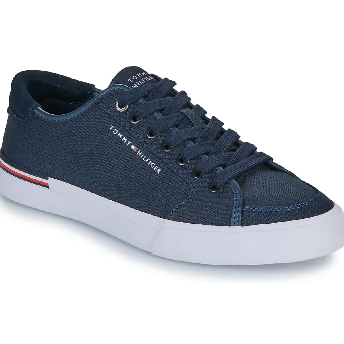 Tommy Hilfiger CORE CORPORATE VULC CANVAS-Homme Baskets Mode|Baskets Mode