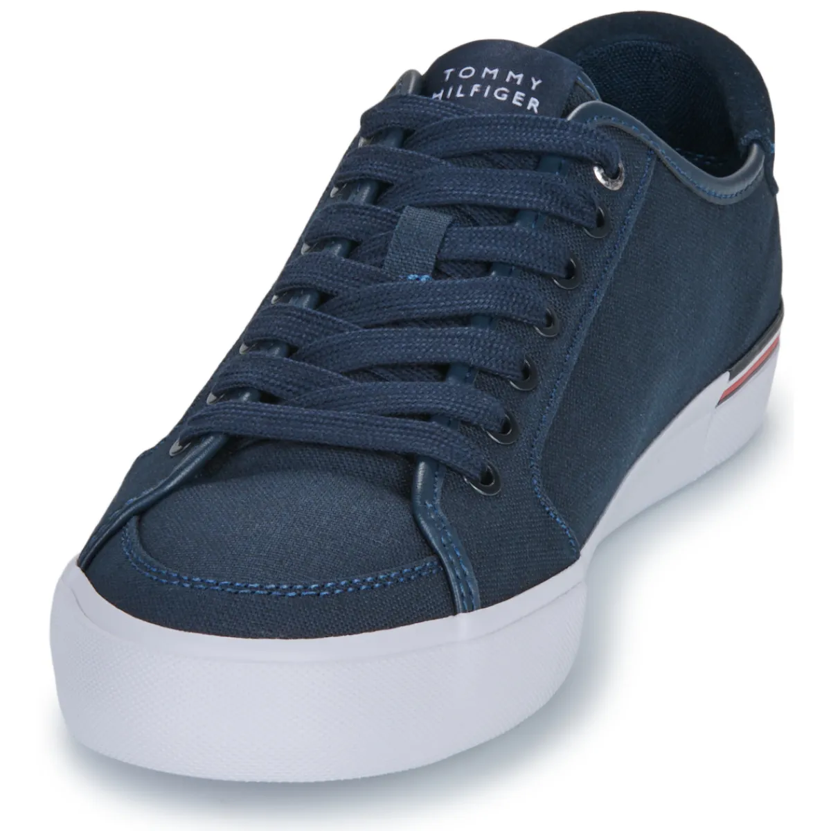 Tommy Hilfiger CORE CORPORATE VULC CANVAS-Homme Baskets Mode|Baskets Mode