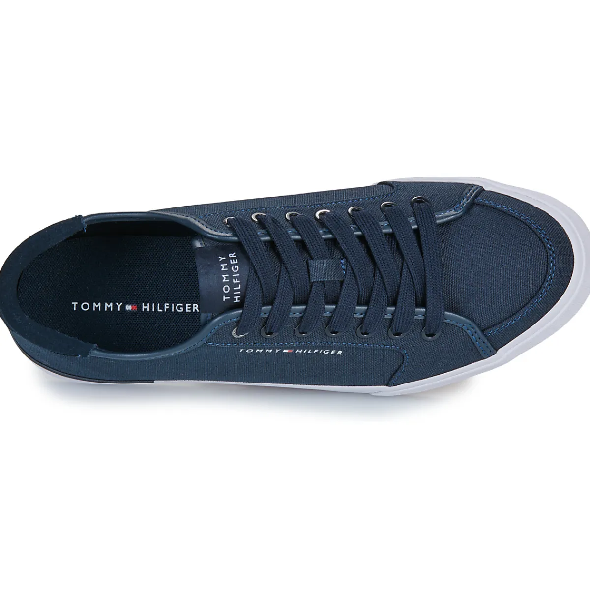 Tommy Hilfiger CORE CORPORATE VULC CANVAS-Homme Baskets Mode|Baskets Mode