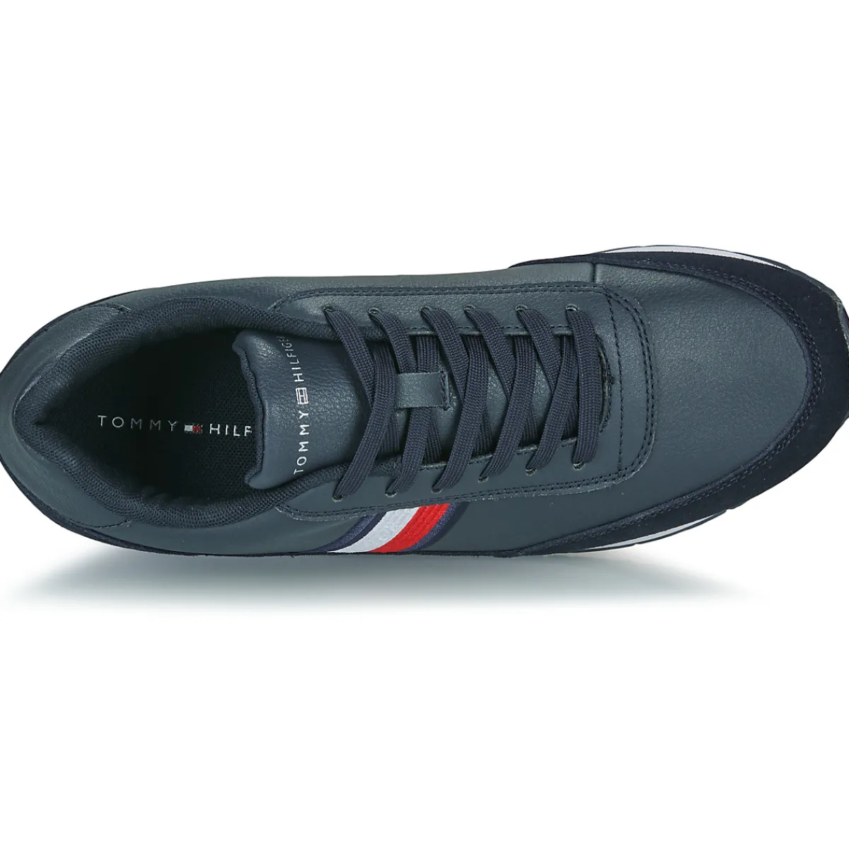 Tommy Hilfiger CORE EVA RUNNER CORPORATE LEA-Homme Baskets Mode