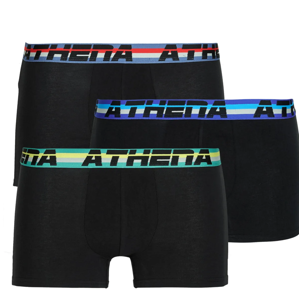 Athena COTON 720 STRETCH Pack de 3-Homme Boxers