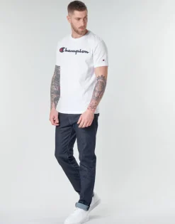Champion COTTON ATHLETIC JERSEY COMBED-Homme T-Shirts & Polos