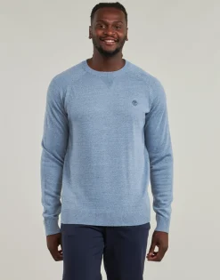 Timberland Cotton Raglan Sleeve CrewNeck Sweater-Homme Pulls & Gilets