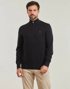 Timberland Cotton YD 1/4 Zip Sweater-Homme Pulls & Gilets