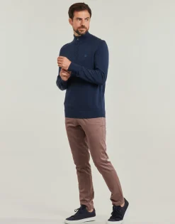 Timberland Cotton YD 1/4 Zip Sweater-Homme Pulls & Gilets