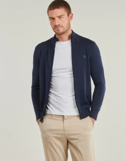Timberland Cotton YD Full Zip Sweater-Homme Pulls & Gilets
