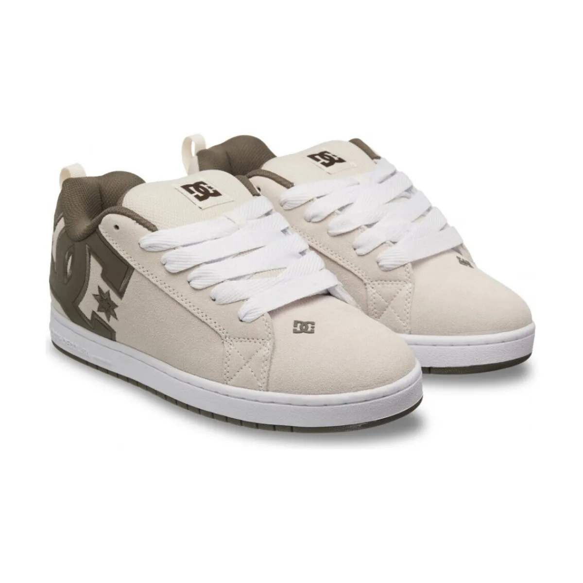 DC Shoes COURT GRAFFIK olive citrus-Homme Skate
