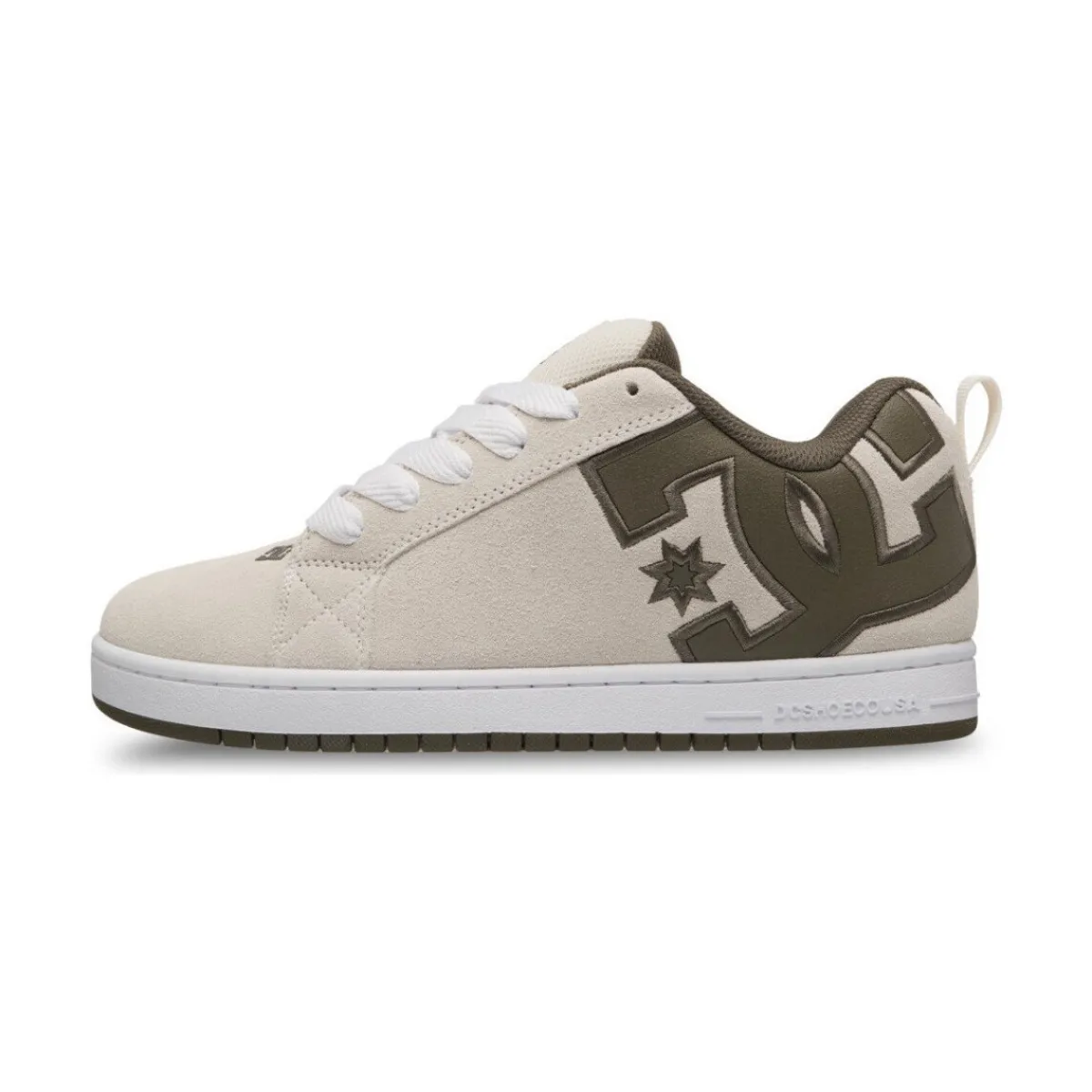 DC Shoes COURT GRAFFIK olive citrus-Homme Skate
