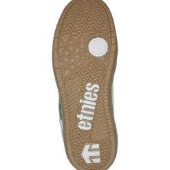 Etnies CRESTA WHITE GREEN GUM-Homme Skate