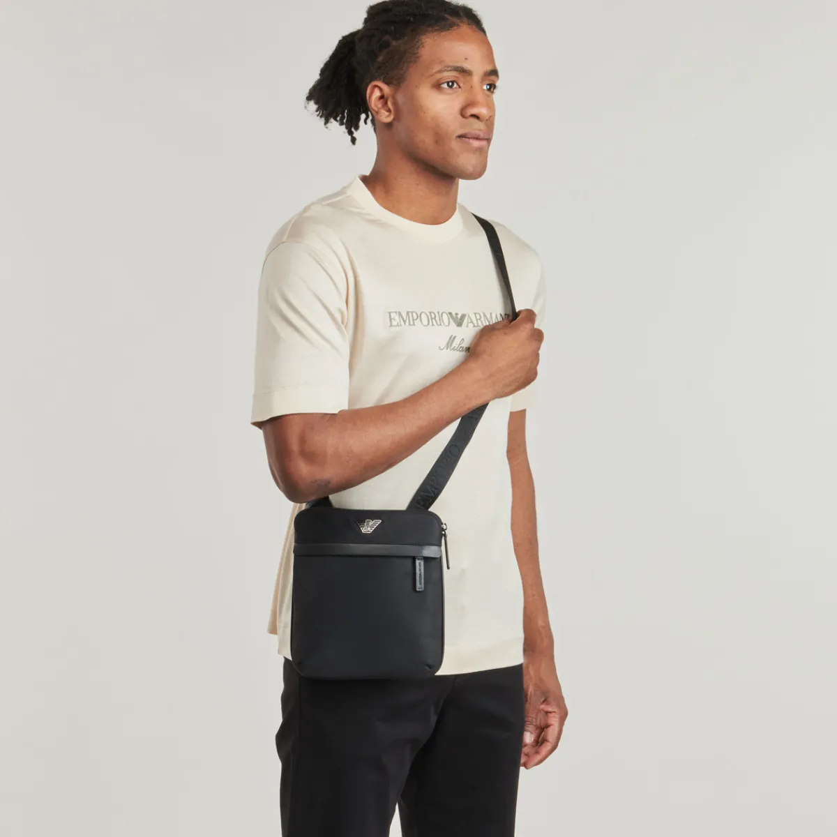 Emporio Armani CROSSBODY EM001807-Homme Pochettes / Sacoches