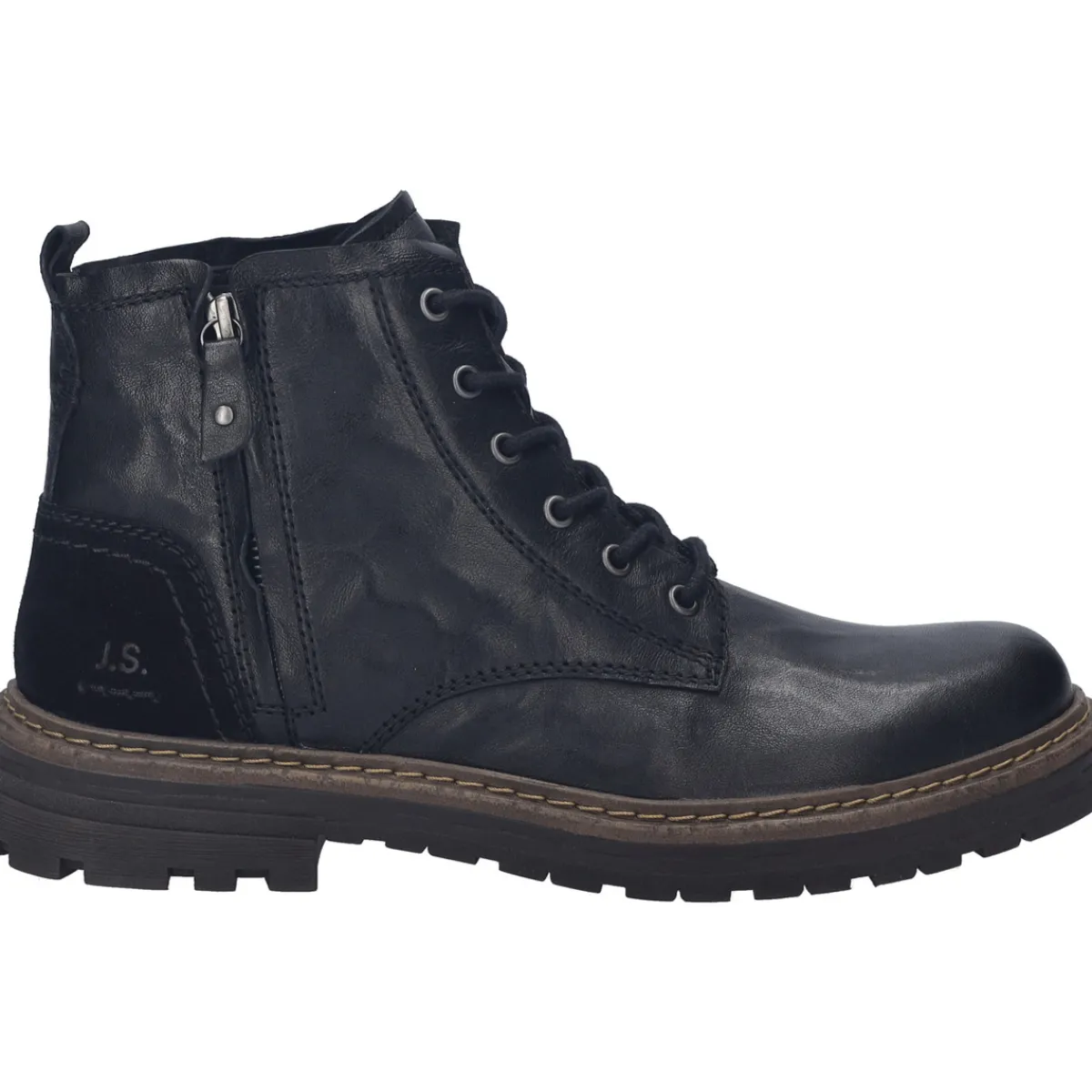 Josef Seibel Curtis 01, schwarz-Homme Bottes