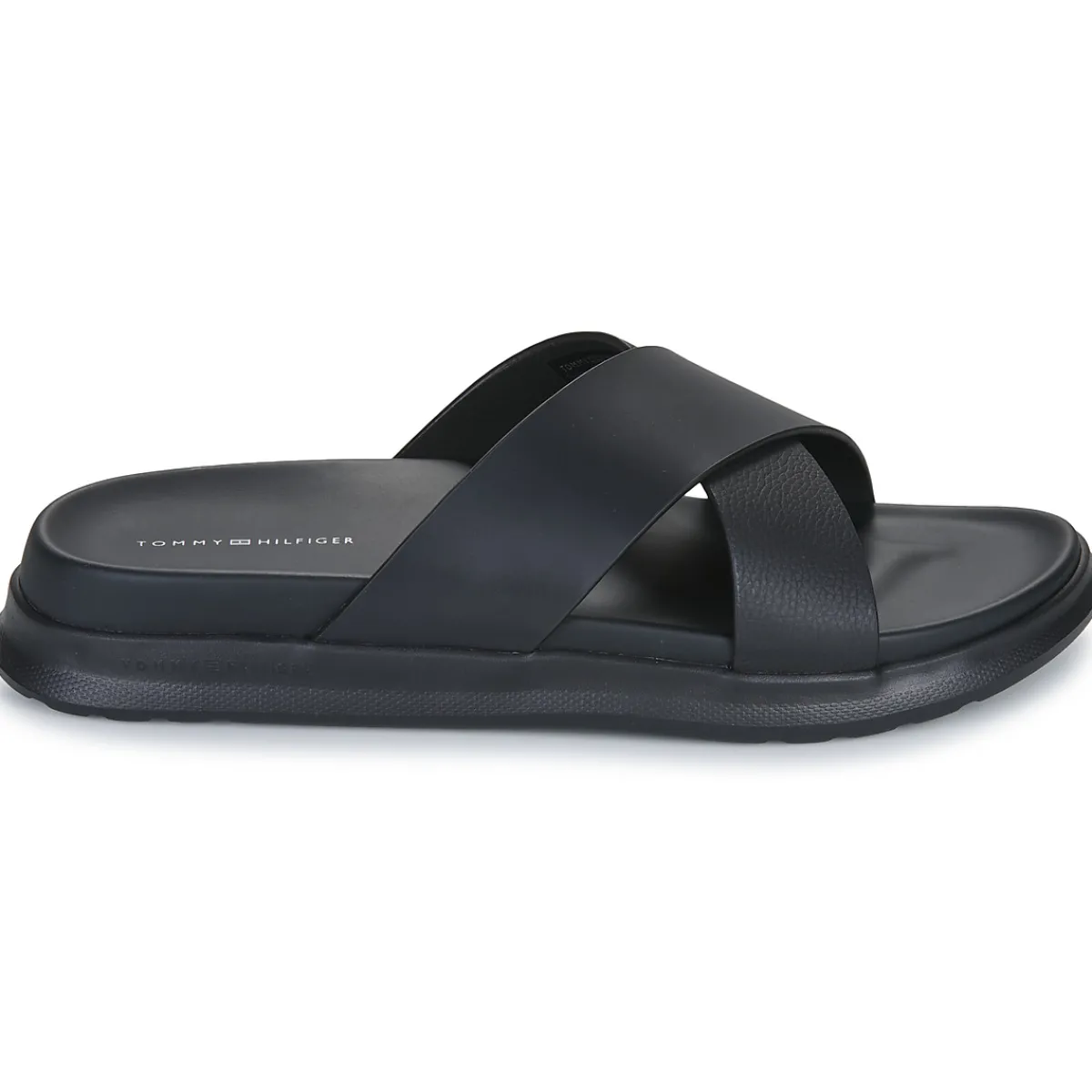 Tommy Hilfiger D DENSITY HILFIGER LTH CC SAND-Homme Sandales Et Nu-Pieds