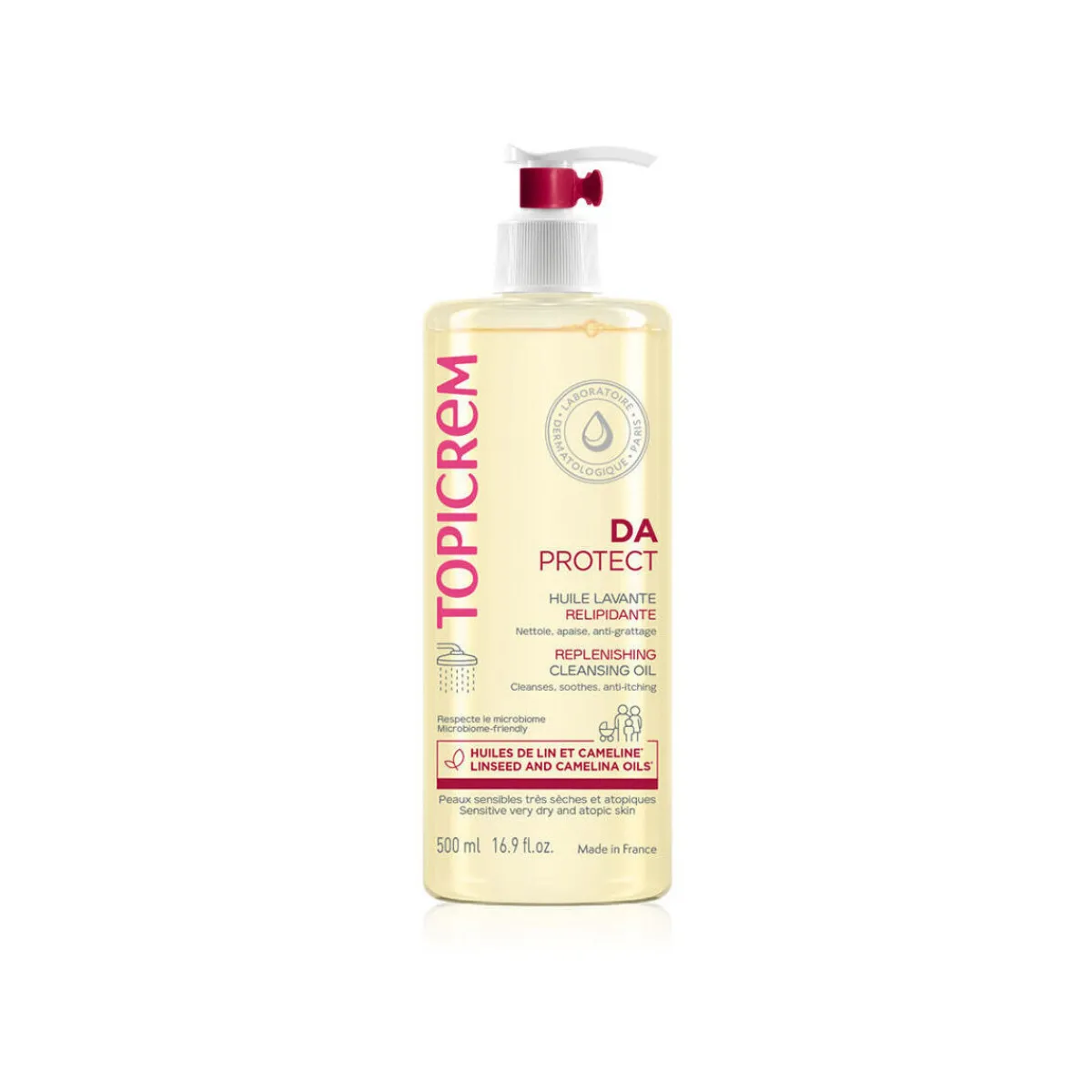 Topicrem Da Protect Huile Lavante Régénérante-Homme Soins Corps & Bain