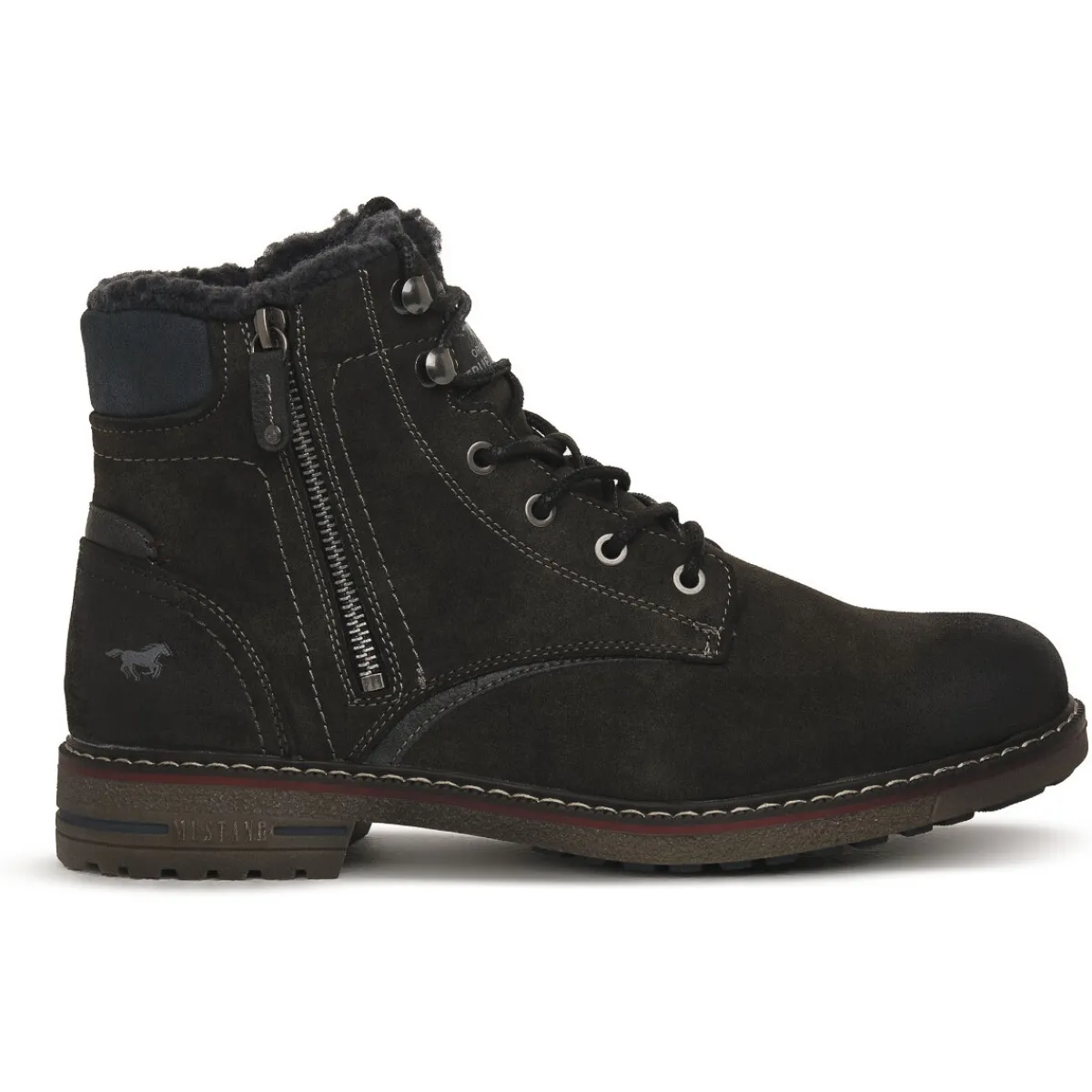 Mustang DARK GREY-Homme Bottes