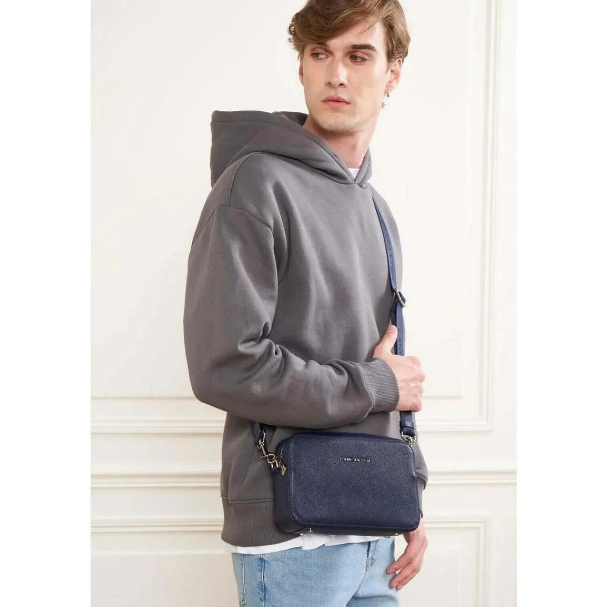 LANCASTER Delphino Lucas-Homme Besaces / Sacs Bandoulière