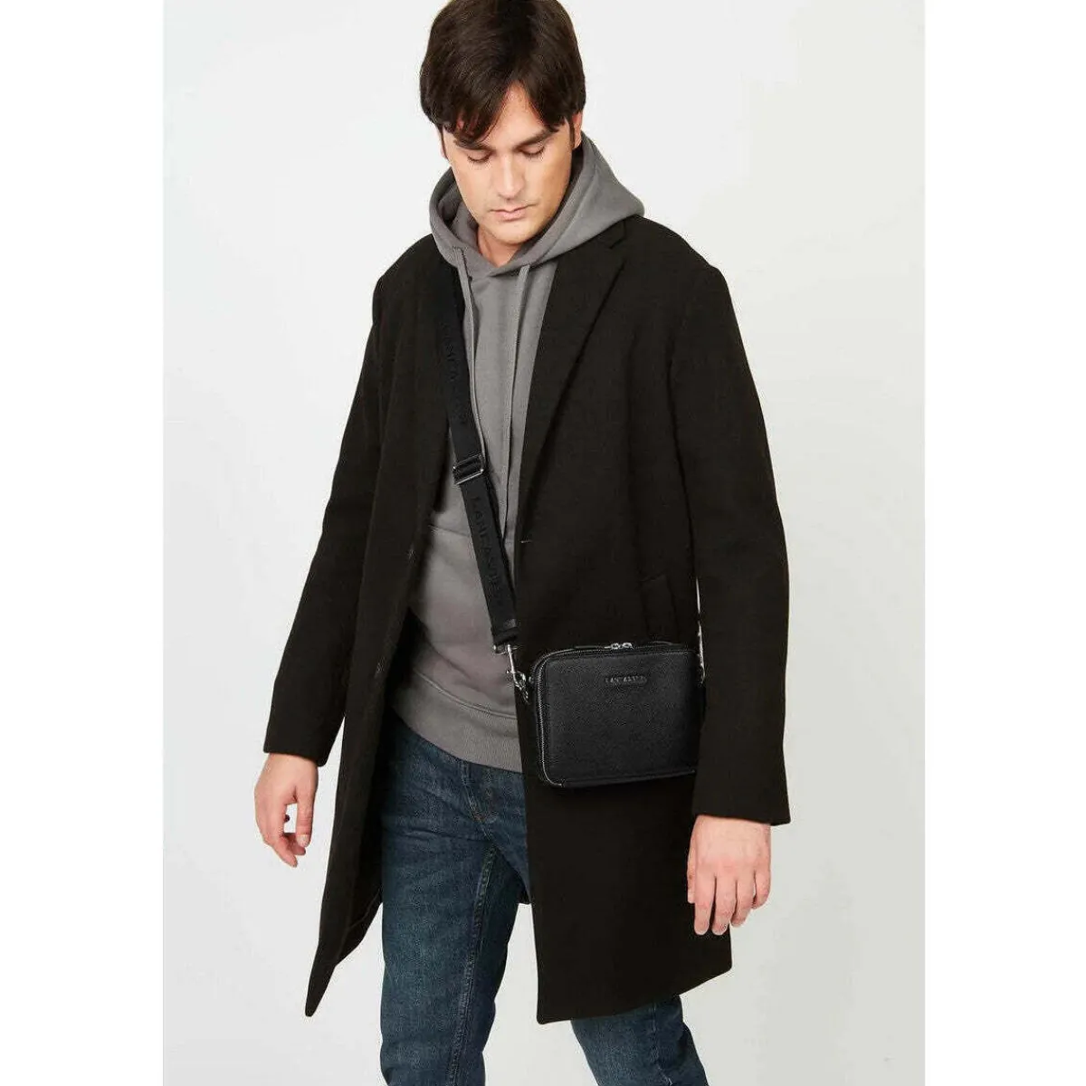 LANCASTER Delphino Lucas-Homme Besaces / Sacs Bandoulière