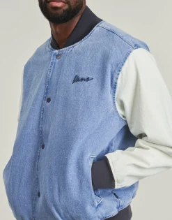 Vans Denim Baseball Jacket-Homme Vestes
