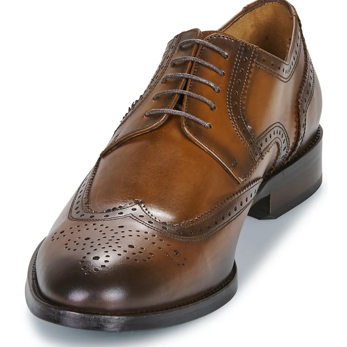 Brett & Sons Derbies 4676-NATUR-BRANDY-Homme Derbies & Richelieu