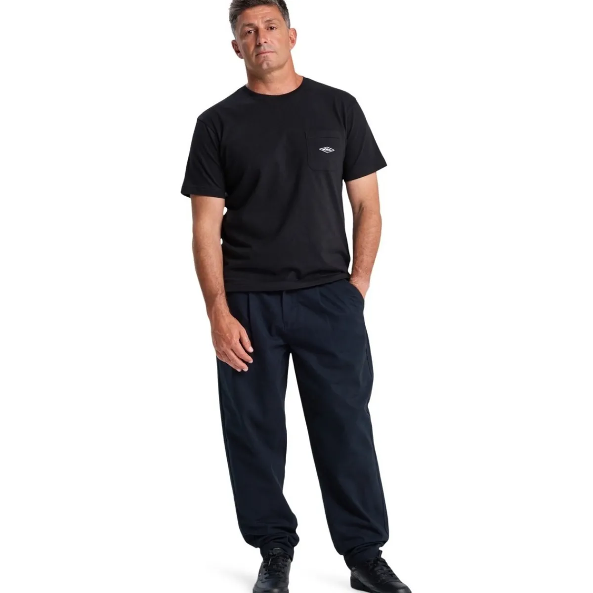 Quiksilver Diamond Pleated-Homme Pantalons