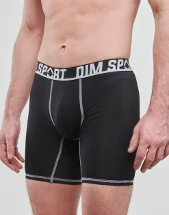DIM SPORT BOXER LONG MICROFIBRE PACK X2-Homme Boxers