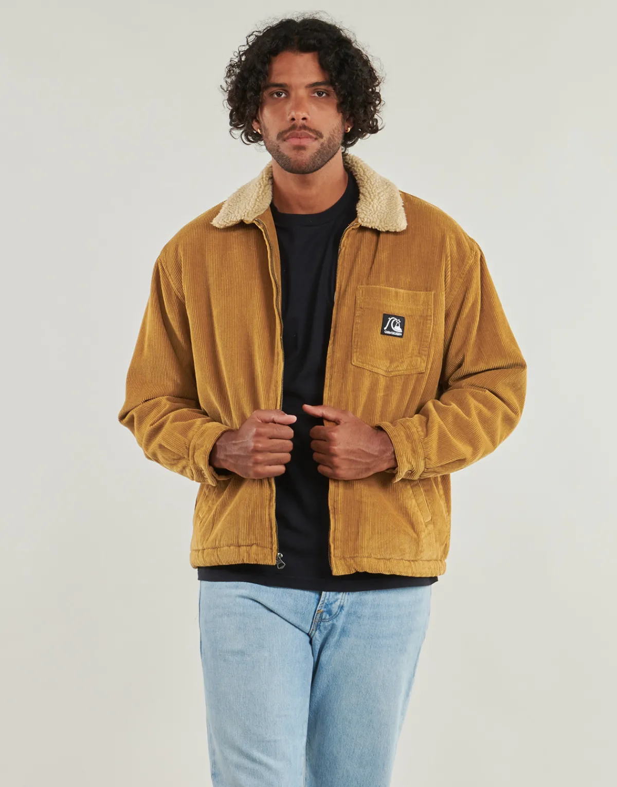 Quiksilver DNA SHERPA HARRINGTON JACKET-Homme Vestes