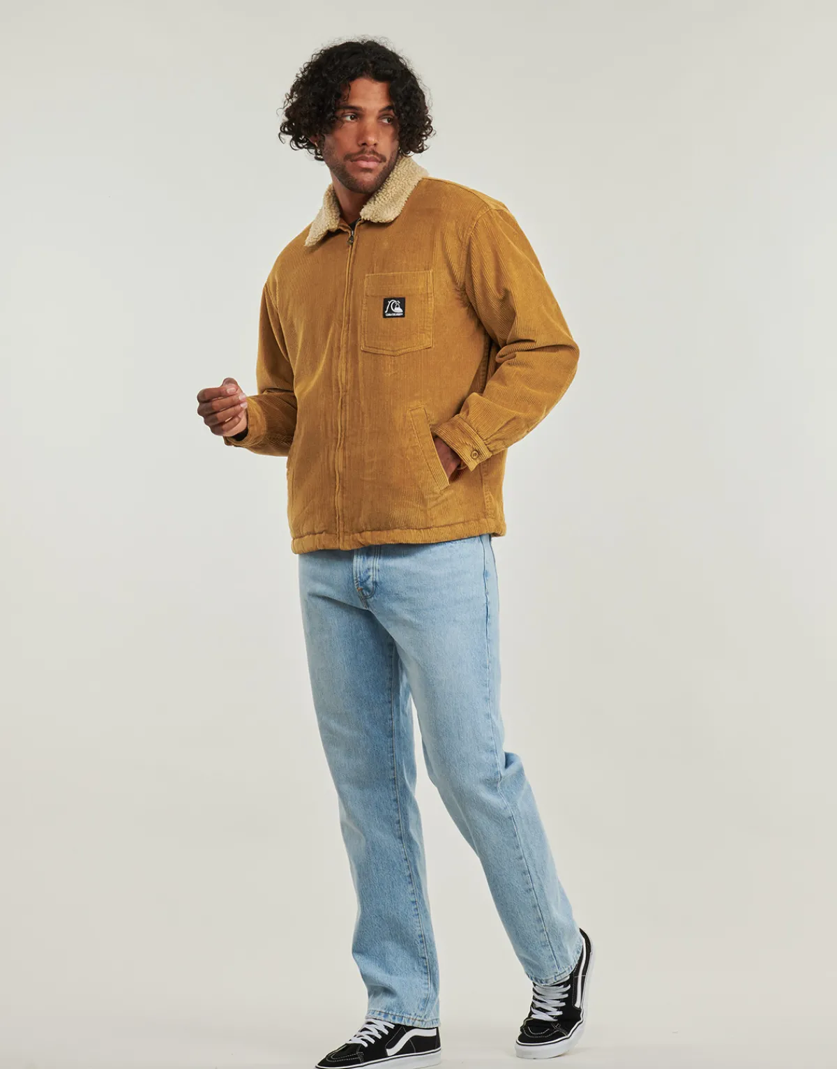 Quiksilver DNA SHERPA HARRINGTON JACKET-Homme Vestes