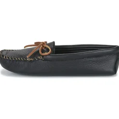 Minnetonka DOUBLE DEERSKIN SOFTSOLE-Homme Mocassins & Chaussures Bateau