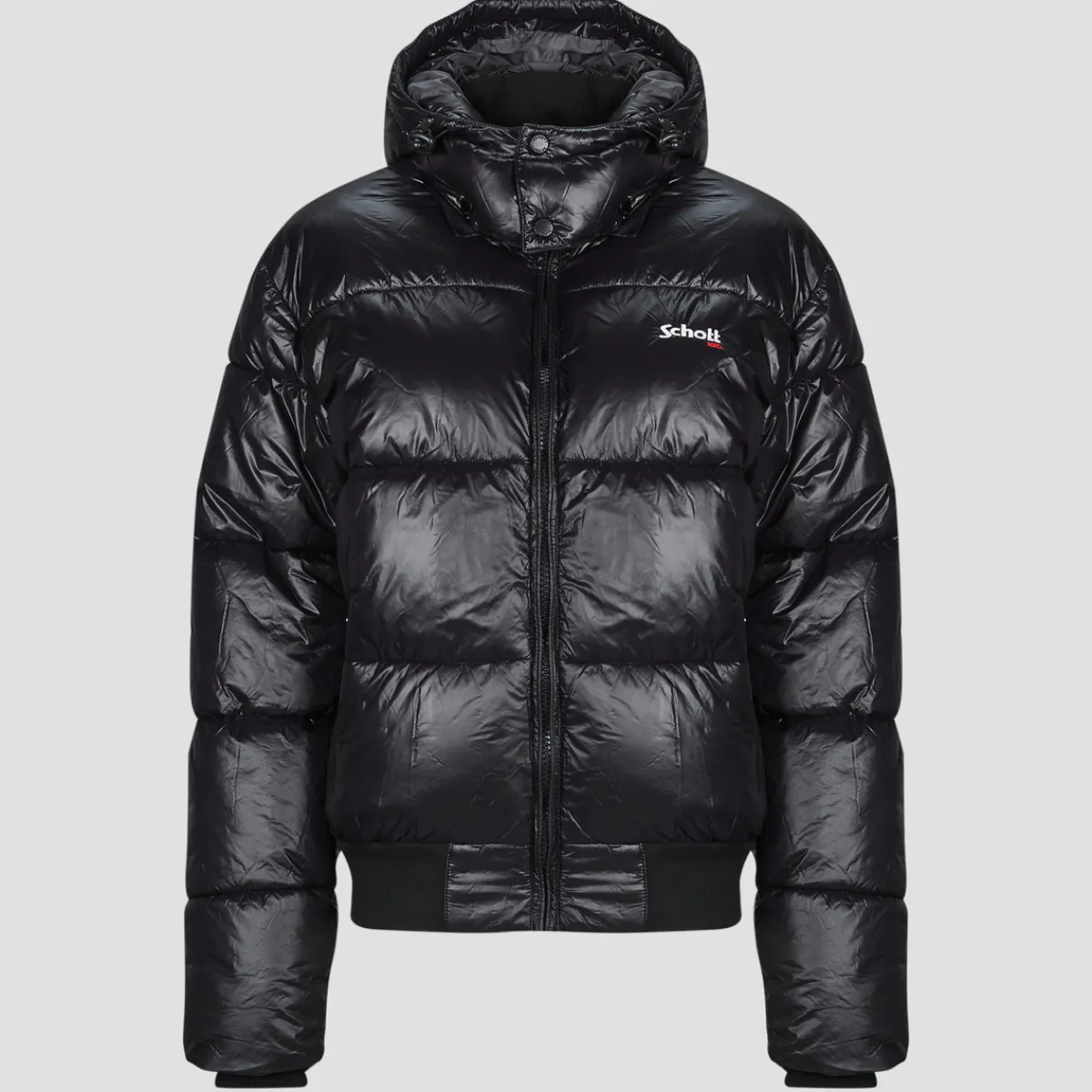 Schott Doudounes COLUSA-BLACK-Homme Manteaux