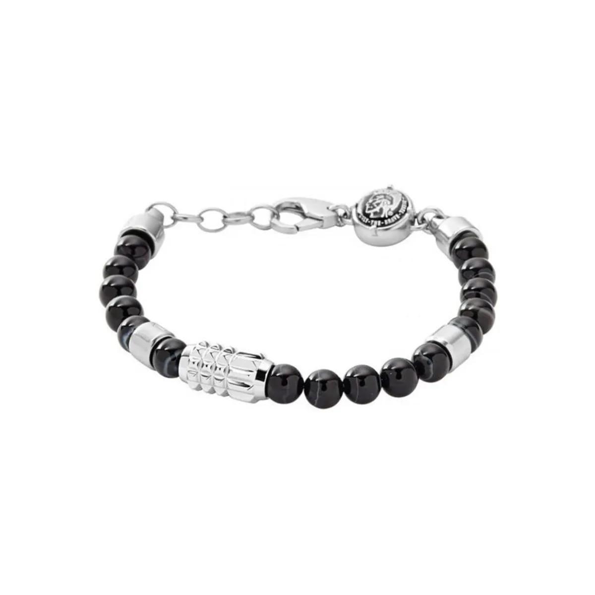 Diesel DX0847-BLACK-Homme Bijoux